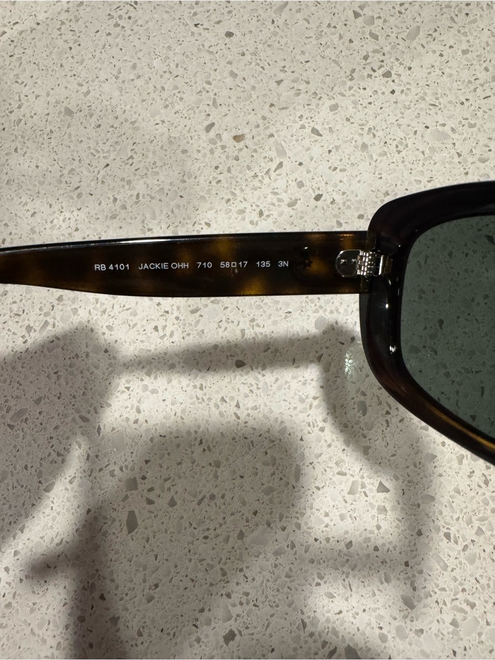 Ray-Ban | JACKIE OHH | Polished Light Havana Frame | worn once, like new - Picture 6 of 8